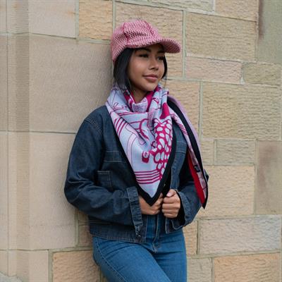 Tweed Cap - Burgundy